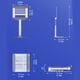 thumbnail image 4 of Tholdsy Soporte para tableta, rotación plegable, soporte de aleación de aluminio ajustable multiángulo, accesorios de soporte de escritorio Electrónica Plata, 4 of 6