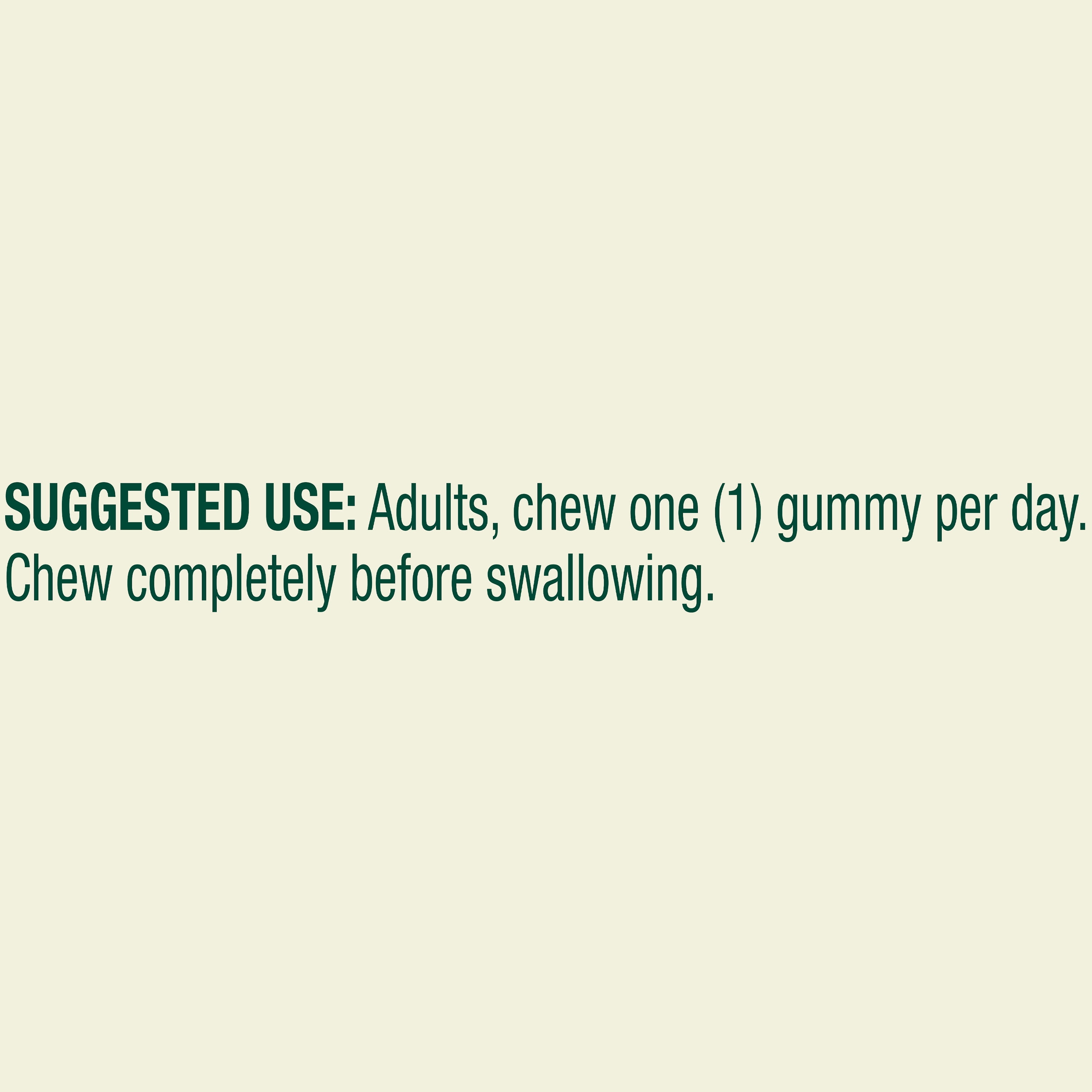 Spring Valley Weight Management Vegetarian Gummy for Metabolism Support, Chromium Picolinate 400mcg, 60ct Natural Apple Flavor
