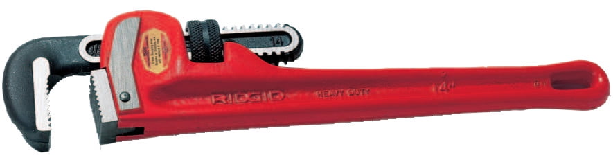 Ridgid Aluminum End Pipe Wrenches, Alloy Steel Jaw, 60 in by Ridge Tool Company