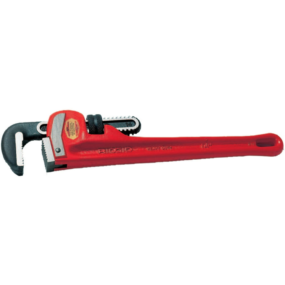 Ridgid Pipe Wrenches, Alloy Steel Jaw, 48 in
