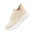 thumbnail image 2 of IEMIEMIEM Orthopedic Shoes for Women Arch Support Nurse Shoes Breathable Slip on Non Slip Business Casual Shoes Mesh Stretch Comfortable 2026 Foam Shoes Khaki 5.5 Wide, 2 of 4
