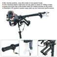 thumbnail image 4 of Outboard Motor Tiller Outboard Motor Replacement 2 Stroke 3.5HP Gasoline Outboard Motor Tiller Shaft Boat Engine Water Cooling System, 4 of 8