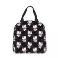 thumbnail image 1 of Bolsa de almuerzo con aislamiento de dibujos animados de Hello Kitty, bolsa térmica reutilizable, grande, caja de almuerzo, bolsos de comida, viajes de trabajo, 1 of 5