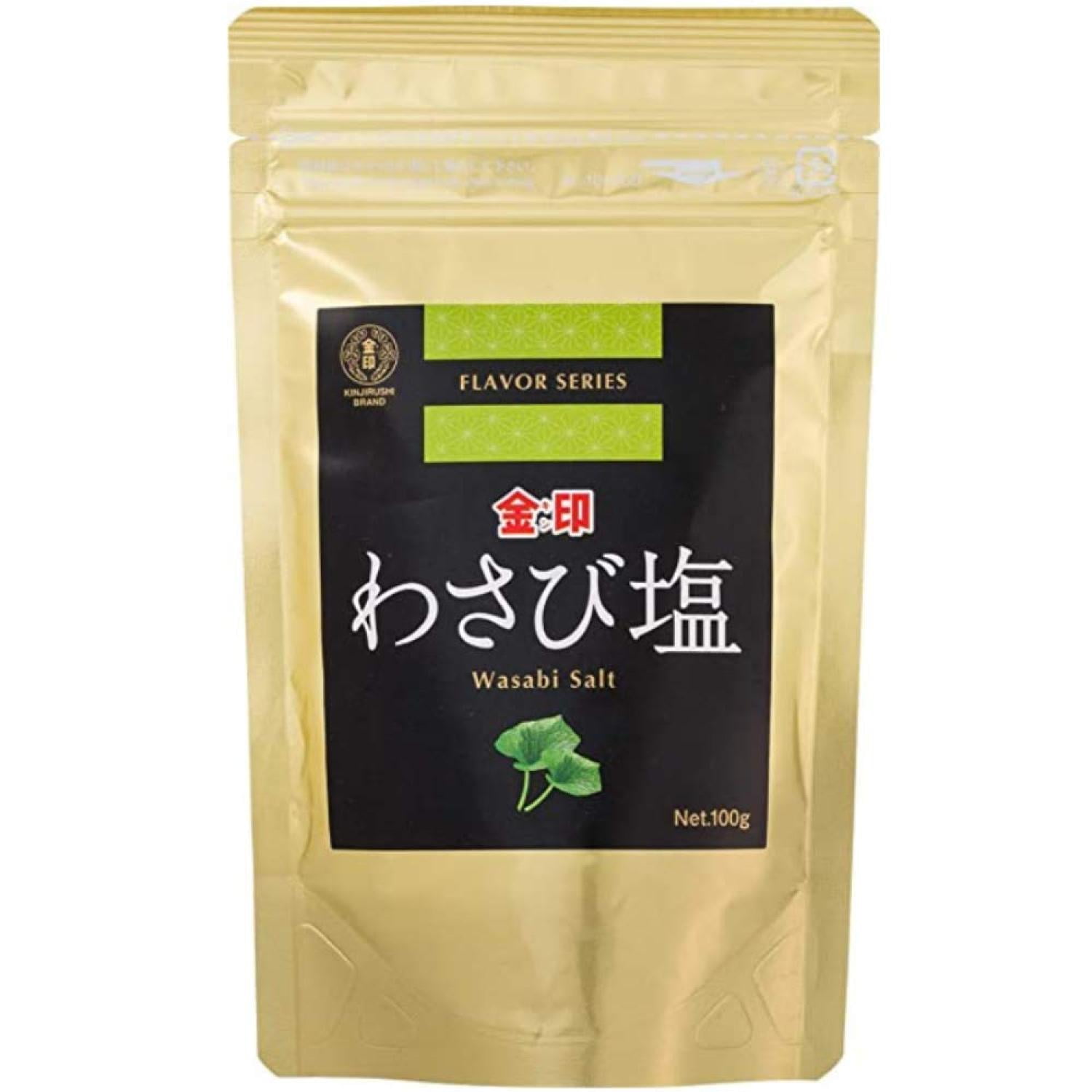 WASABI SALT 3.5oz/100g Gluten Free & Vegan (Wasabi Seasoning/Flavor