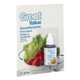 thumbnail image 1 of Desinfectante Great Value para agua frutas y verduras en gotas 20 ml, 1 of 3