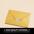 thumbnail image 2 of OUNONA Self-Adhesive Golden Stickers for Envelopes and Handmade Crafts, 2 of 6
