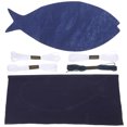 thumbnail image 1 of Fish Sashiko Kit For Beginners Diy Sashiko Embroidered Place Mats Kit Hand Embroidery Japanese Stitch Kit Beginner Embroidery Kit For Adults, 1 of 8
