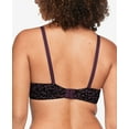 thumbnail image 2 of Women's Warner's 1593 This is Not a Bra Tailored Underwire Contour (Winetasting Cross Htch 38C), 2 of 2