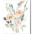 thumbnail image 3 of Great Art Now Peach & Paynes Bouquet by Jennifer Goldberger 2 Piece Canvas Art Set Each 12W x 15H, 3 of 3