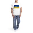 thumbnail image 5 of CafePress - Pray For Ukraine Sweatshirt, Stand With Uk Pajamas - Men's Light Loose Fit Cotton Pajama Set, 5 of 7