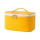 thumbnail image 4 of Bolsa de maquillaje pequeña Sunnimix organizador de maquillaje portátil de cuero Resistente al Agua Amarillo, 4 of 8