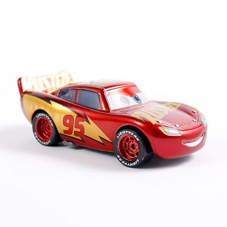 Disney Pixar Famous Cars 2 3 Ace Team Speed King Lightning Mcqueen Jac