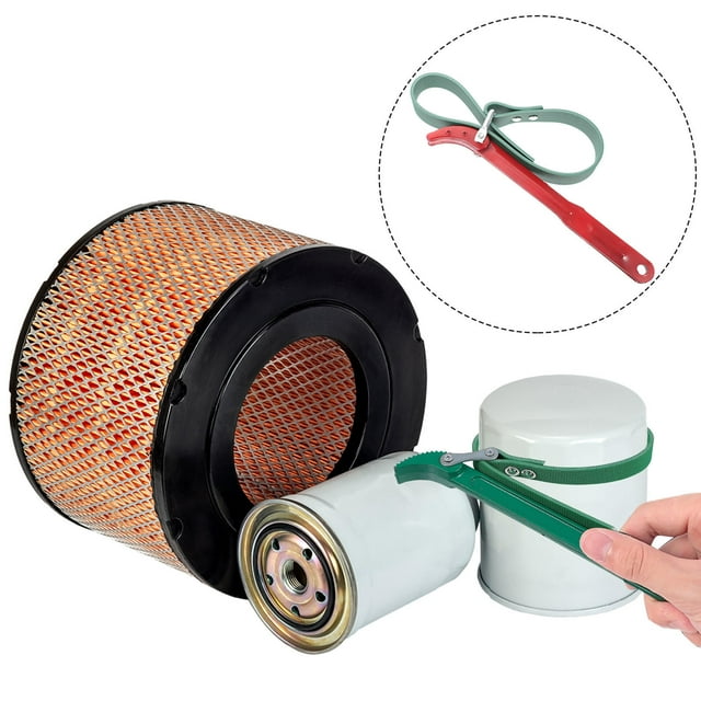 Minkissy Clé à Sangle Robuste en Acier au Carbone Design Antidérapant Multi-Outil pour Tuyauteur 1ensemble