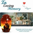 thumbnail image 5 of Cowboy Urn , Urn For Ashes Cremation Adult Male, Large Funeral Burial Urns For Adult Male, Decorative Memorial Cowboy Tribute Urns Men & Women, Size 10 Inch 1pcs & 3 Inch 4pcs, 5 of 7