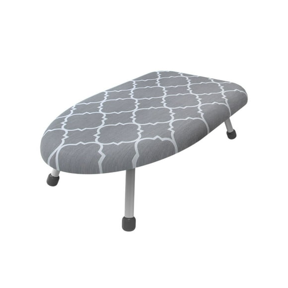 D Tabletop Ironing Board Small Folding With Iron Rest Extra Thick Cover Portable With Non Slip Feet Heat Resistant