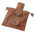 thumbnail image 1 of Bolsa Marrón para Forrajeo Al Aire Libre, Riñonera para Recoger Frutas, Bolsa de Almacenamiento de Lona para Manualidades en la Jungla, Senderismo, 1 of 5