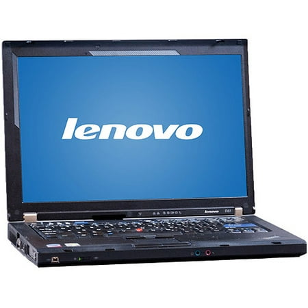 Lenovo Refurbished Black 14.1" R400 Laptop PC with Intel Core 2 Duo Professor and Windows XP Professional