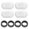 thumbnail image 1 of 8pcs Cat Water Fountain Filters For 67oz/2l Pet Water Fountain, 1 of 5