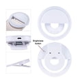 thumbnail image 4 of Rechargeable Selfie Ring Light LED with 3 Brightness Modes, USB Charging Cable Included by EX ELECTRONIX EXPRESS, 4 of 4