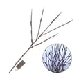 thumbnail image 1 of Bewildely Tree Branches 20 LED Light Living Room Lamp String Decoración de Año Nuevo Powered Home Decor Warm White Silver Iluminación y accesorios Blanco Bewildely HA011028-04, 1 of 6