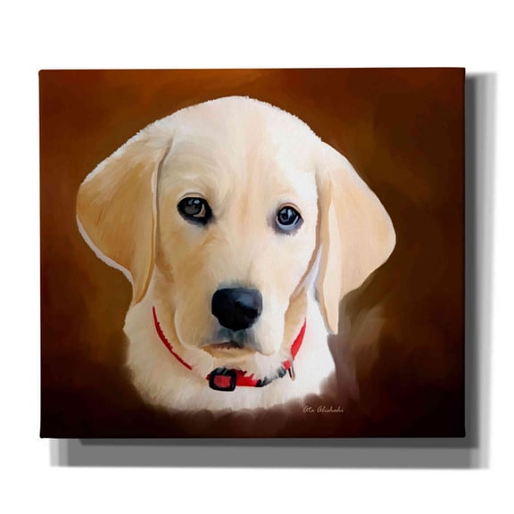 Epic Graffiti 'Dog 1A' by Ata Alishahi, Giclee Canvas Wall Art, 30"x26"