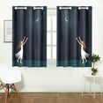 thumbnail image 2 of MKHERT A Girl Window Curtain Kitchen Curtain 26x39 inch,Two Piece, 2 of 3
