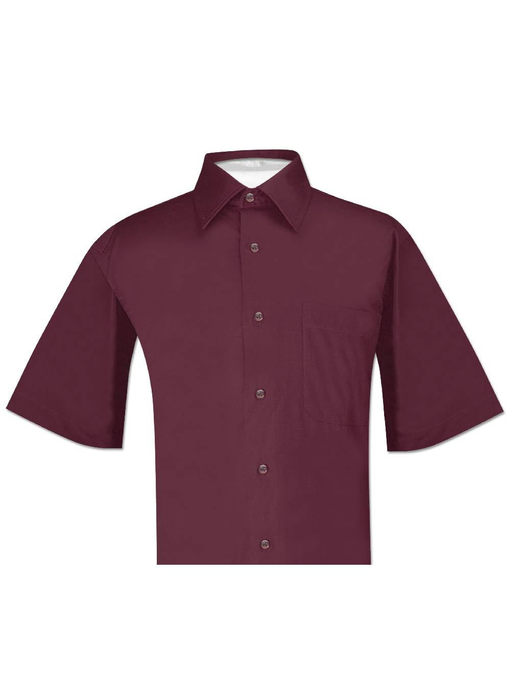 burgundy dress shirt walmart