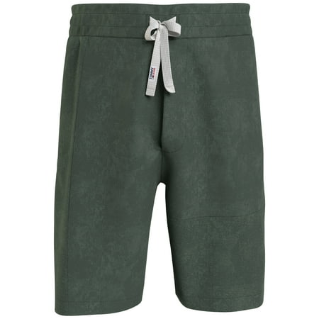 Tommy Jeans Men's Romeo Washed French Terry Sweat Short Green Size XL