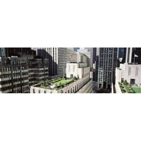 Rooftop View Of Rockefeller Center  NYC  New York City  New York State  USA Poster Print by  - 36 x