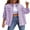 Purple, variant on GXFC Women's Ripped Distressed Jean Jacket Long Sleeve Button Down Denim Outerwear Spring/Fall Lightweight Trucker Jacket for Women
