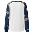 thumbnail image 4 of Gkeoshab Sweater Dress Long Sleeve Shirts for Women 2025 Fall Clothes Tunic Tops Loose Fit Dressy Crewneck Pullover Sweaters Navy XXL, 4 of 4
