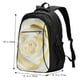 thumbnail image 5 of Fotbe White Rose Mochila con Estampado y Puerto USB para Hombre y Mujer, Mochila Antirrobo, Mochila de Viaje, Mochila Escolar, Mochila Universitaria, 5 of 7