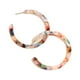 thumbnail image 1 of Guardurnaity Ear Stud Lady Decorations Hoop Earring Smooth Earrings Circle Pendant Hanging Big Wedding Accessories Jewelry Popular Marbling Type3 NO3, 1 of 6