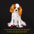 thumbnail image 3 of CafePress - Cavalier King Charles Spaniel Valentine Dark T Shi - Men's Classic Graphic Cotton T-Shirt, 3 of 4