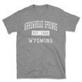 thumbnail image 1 of Arrowhead Springs Wyoming Classic Established Men's Cotton T-Shirt, 1 of 1