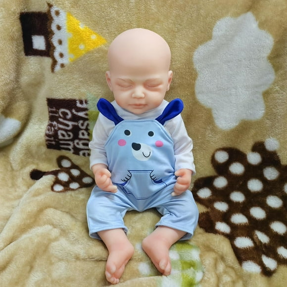 Muñeca Reborn AISITE Platinum de silicona para niño de 18 pulgadas con accesorios