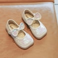 thumbnail image 5 of URMAGIC Girl's Sequins Mary Jane School Uniform Shoes Strap Dress Uniform Flats (Toddler/Little Girl/Big Girl), 5 of 9
