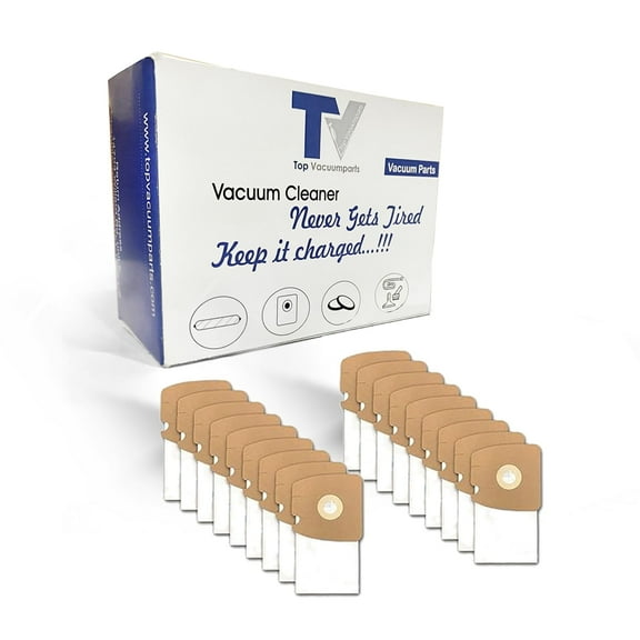 Replacement Part For Eureka Sanitaire Part For Micro Filtration Vacuum Bags for Style MM (Mighty Mite Vacuums) (2PK 18Bags) # 153-9