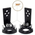 thumbnail image 2 of 2Pcs Motorcycle Fork Tube Clamps Horizontal/Vertical Installation LED Light Bar Mounting 22mm-36mm, 2 of 5