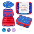 thumbnail image 1 of Lonchera Bento Kinsho para niños pequeños con 5 secciones, color azul, 1 of 7