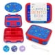 thumbnail image 1 of Lonchera Bento Kinsho para niños pequeños con 5 secciones, color azul, 1 of 7