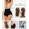 thumbnail image 4 of Tummy Control Shapewear Panties for Women High Waisted Body Shaper Underwear Seamless Shapewear Panty Girdle, 4 of 6