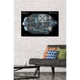 thumbnail image 2 of Among Us - Skeld Map Wall Poster, 22.375" x 34", 2 of 3