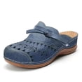 thumbnail image 1 of Lady Comfortable Closed Toe Sandals Ladies Everyday Wedges Breathable, 1 of 4