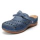 thumbnail image 1 of Sandalias de punta cerrada cómodas para dama, cuñas para uso diario, transpirables, 1 of 4