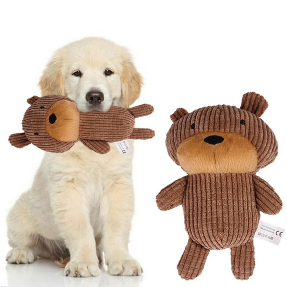 CSCHome Plush Dog Toys Chew Toys Squeaky Dog Toys Aggressive Chewers Interactive Pet Dog Toys for Small Medium Large Breed