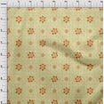thumbnail image 4 of oneOone Viscose Chiffon Light Brown Fabric Floral Sewing Craft Projects Fabric Prints By Yard 42 Inch Wide, 4 of 4