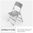 thumbnail image 4 of EeaseCA Chaise Pliante Mini Poupées Chaise Pliante Mini Maison Chaise Pliante Mobilier Miniature, 4 of 7