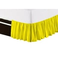 thumbnail image 2 of 100% Egyptian Cotton 1 PCs Ruffled BedSkirt 15 inches (Yellow,Twin Xl), 2 of 5