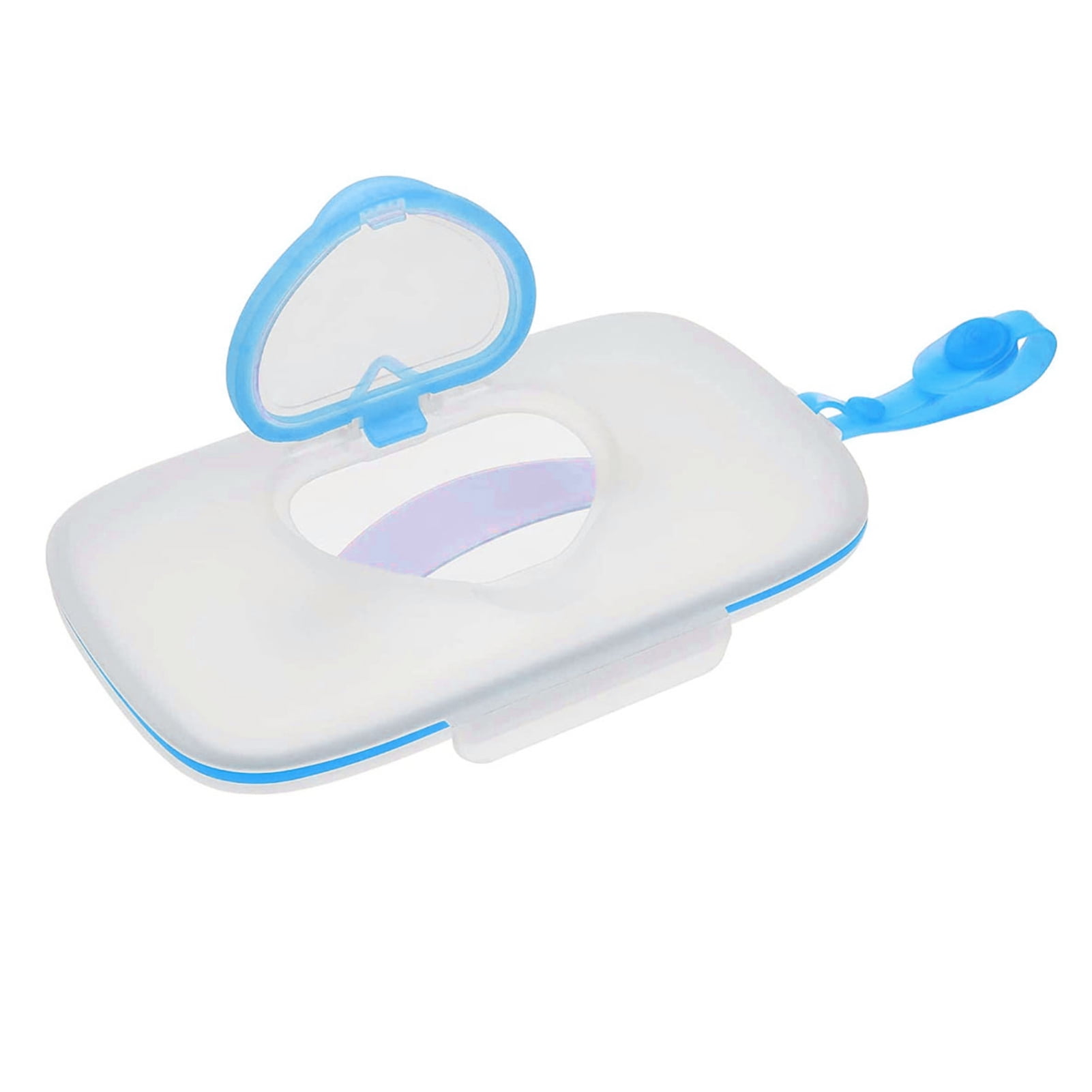 Portable Wet Wipe Storage Box Refillable, Transparent Visible, Love